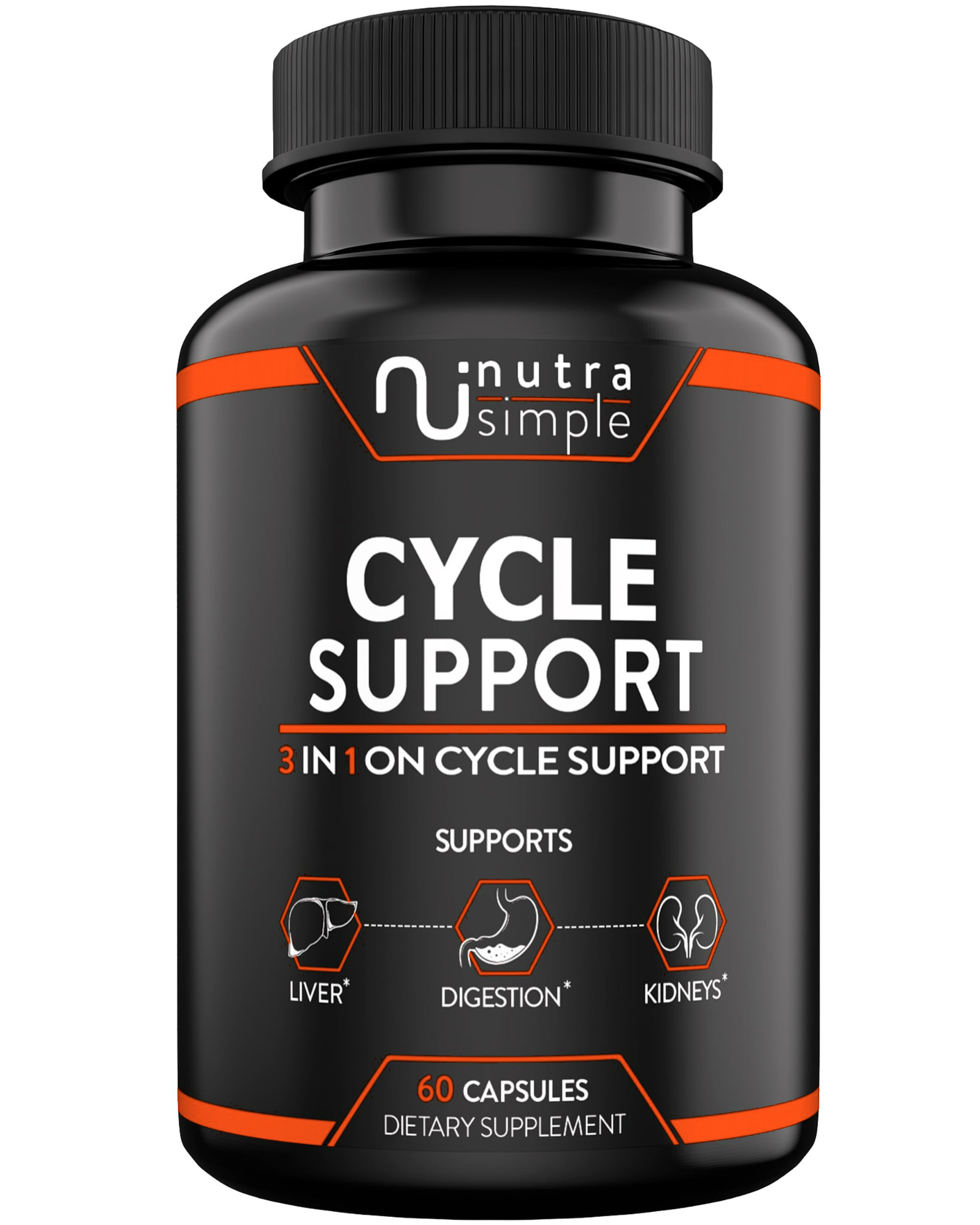 Cycle Support – Liver Detox, Gut & Kidney Cleanse with Milk Thistle