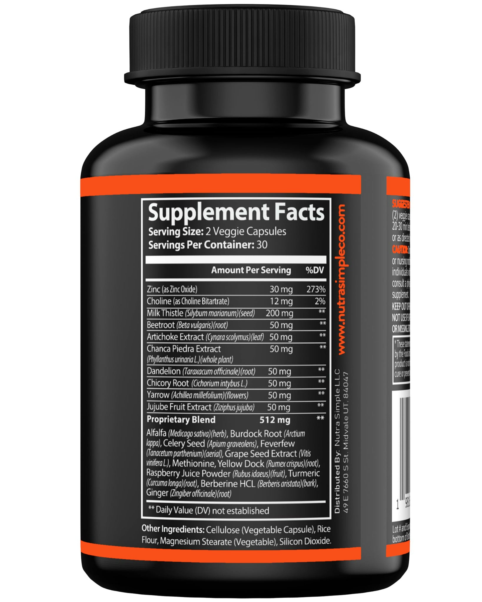 Cycle Support – Liver Detox, Gut & Kidney Cleanse with Milk Thistle