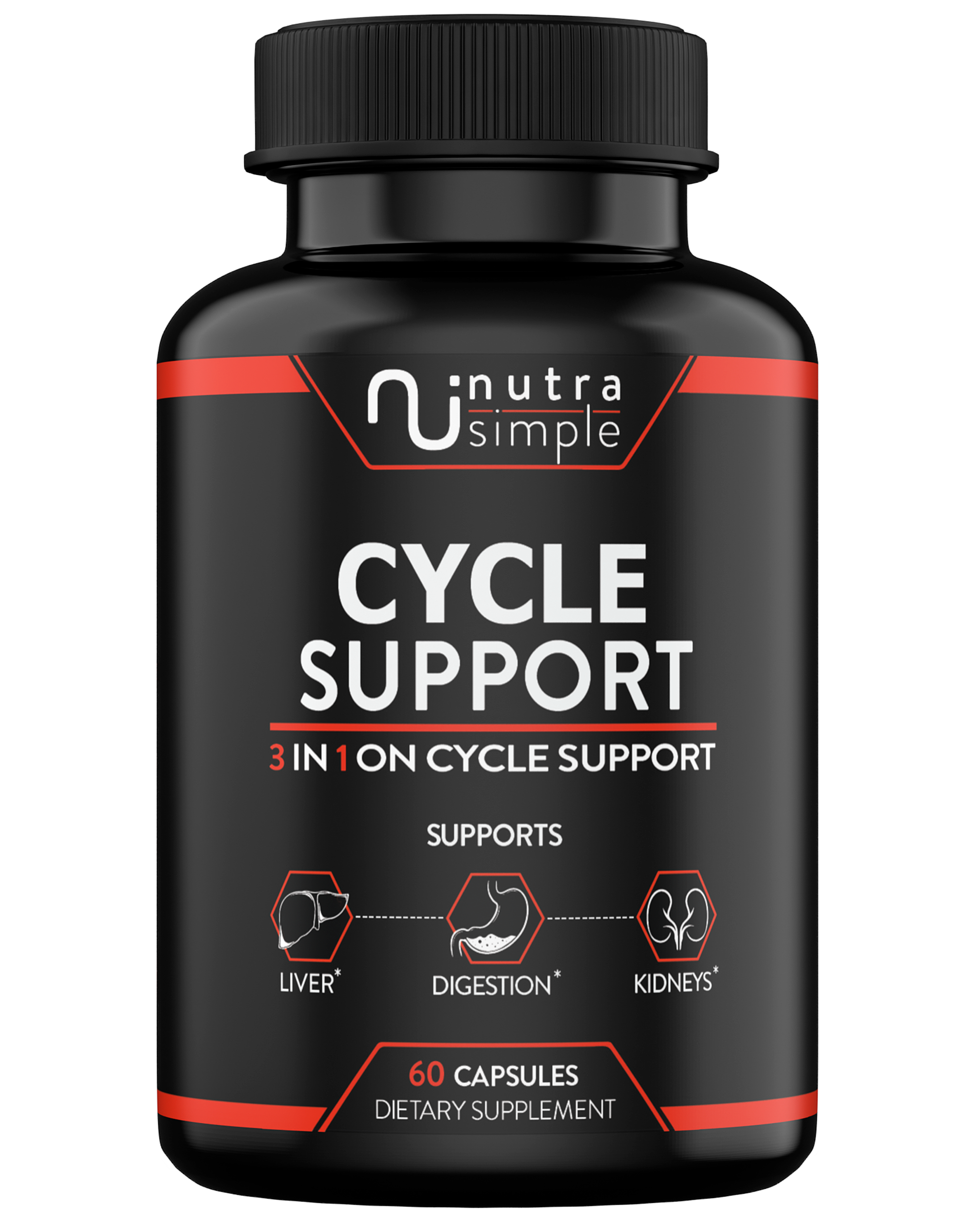 On Cycle Support Supplement - 60 Capsules