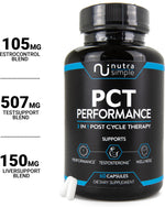 Load image into Gallery viewer, PCT Supplement For Men, 3-in-1 Post Cycle Support - 60 Capsules
